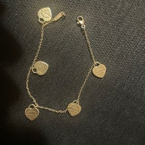 Gold Tiffany bracelet